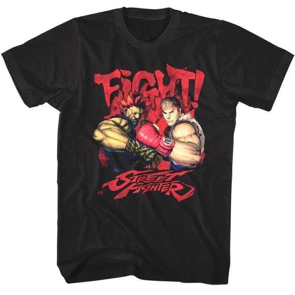 Kaity K Other - Street Fighter Akuma Versus Ryu Gamer Fan Gift Unisex T-Shirt